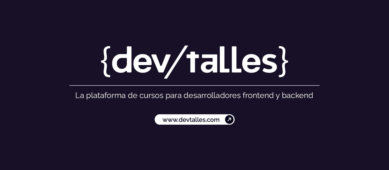 DevTalles banner