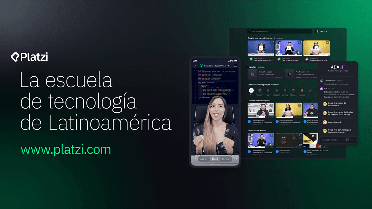 Platzi banner